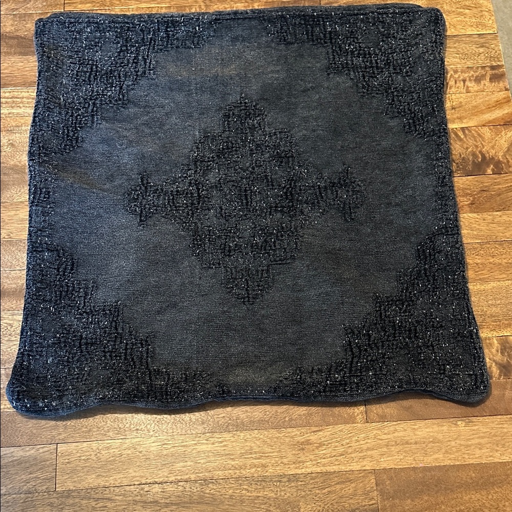 Black Decorative Pillow Cover by Pottery Barn